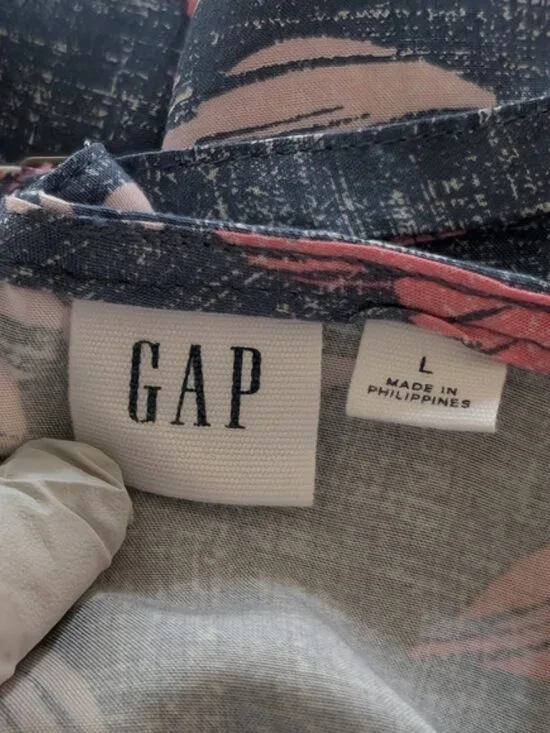 GAP. SUNDRESS. SQUARE NECK. SWING SKIRT. ADJUSTABLE STRAPS. - Picture 3 of 4